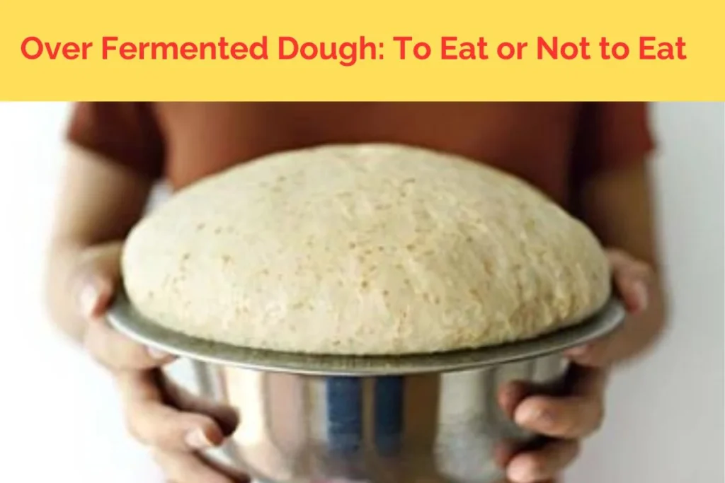 Over Fermented Dough To Eat or Not to Eat -by bakesmartly