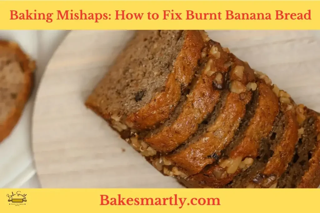 Baking Mishaps - How to Fix Burnt Banana Bread