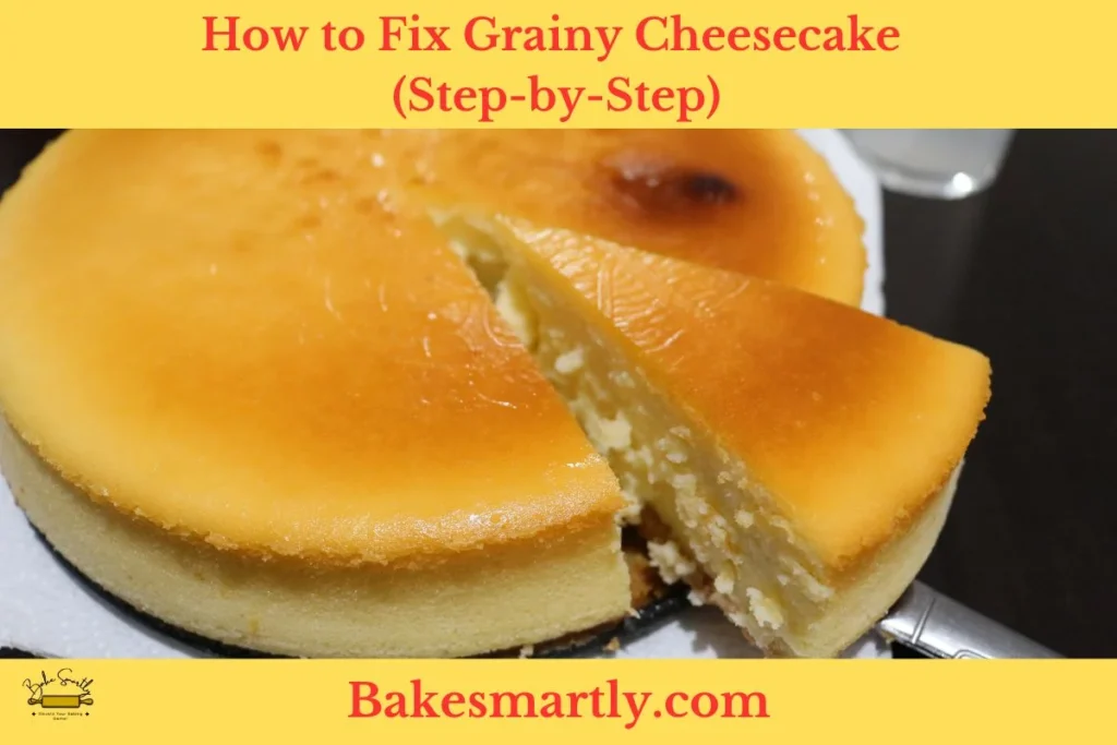 How to Fix Grainy Cheesecake Step-by-Step