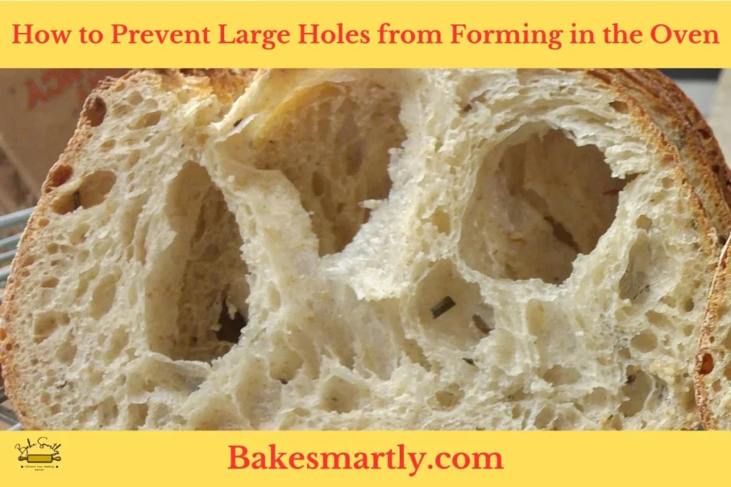 How to Prevent Large Holes from Forming in the Oven