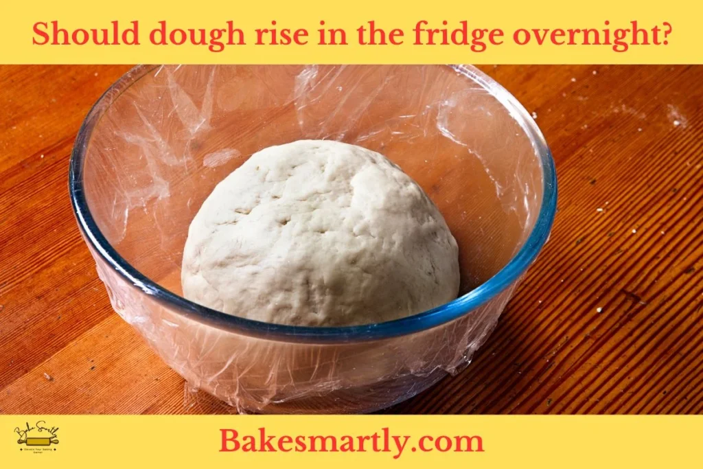 Should dough rise in the fridge overnight?