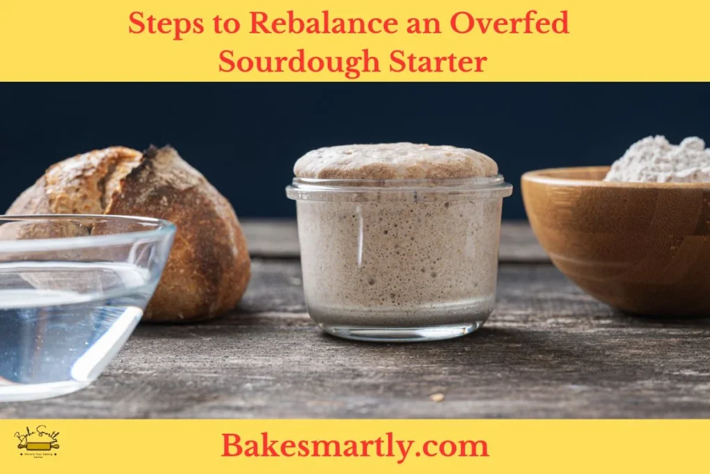 Steps to Rebalance an Overfed Sourdough Starter