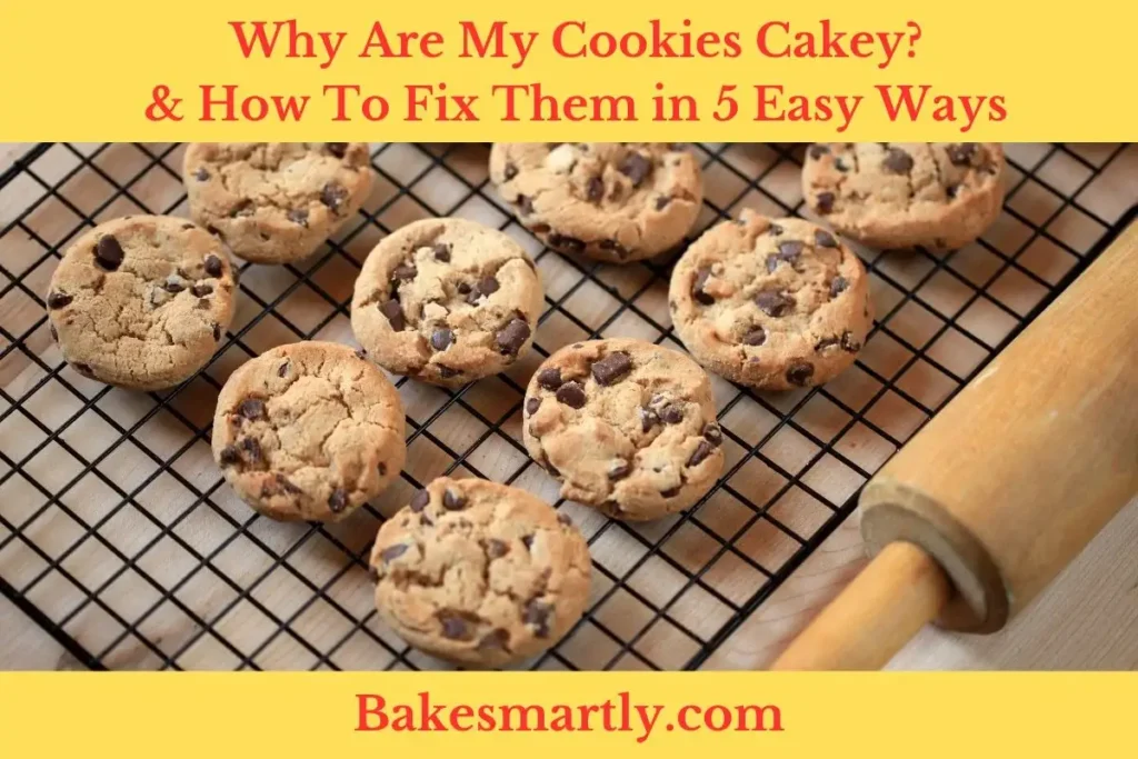 Why Are My Cookies Cakey And How To Fix Them in 5 Easy Ways