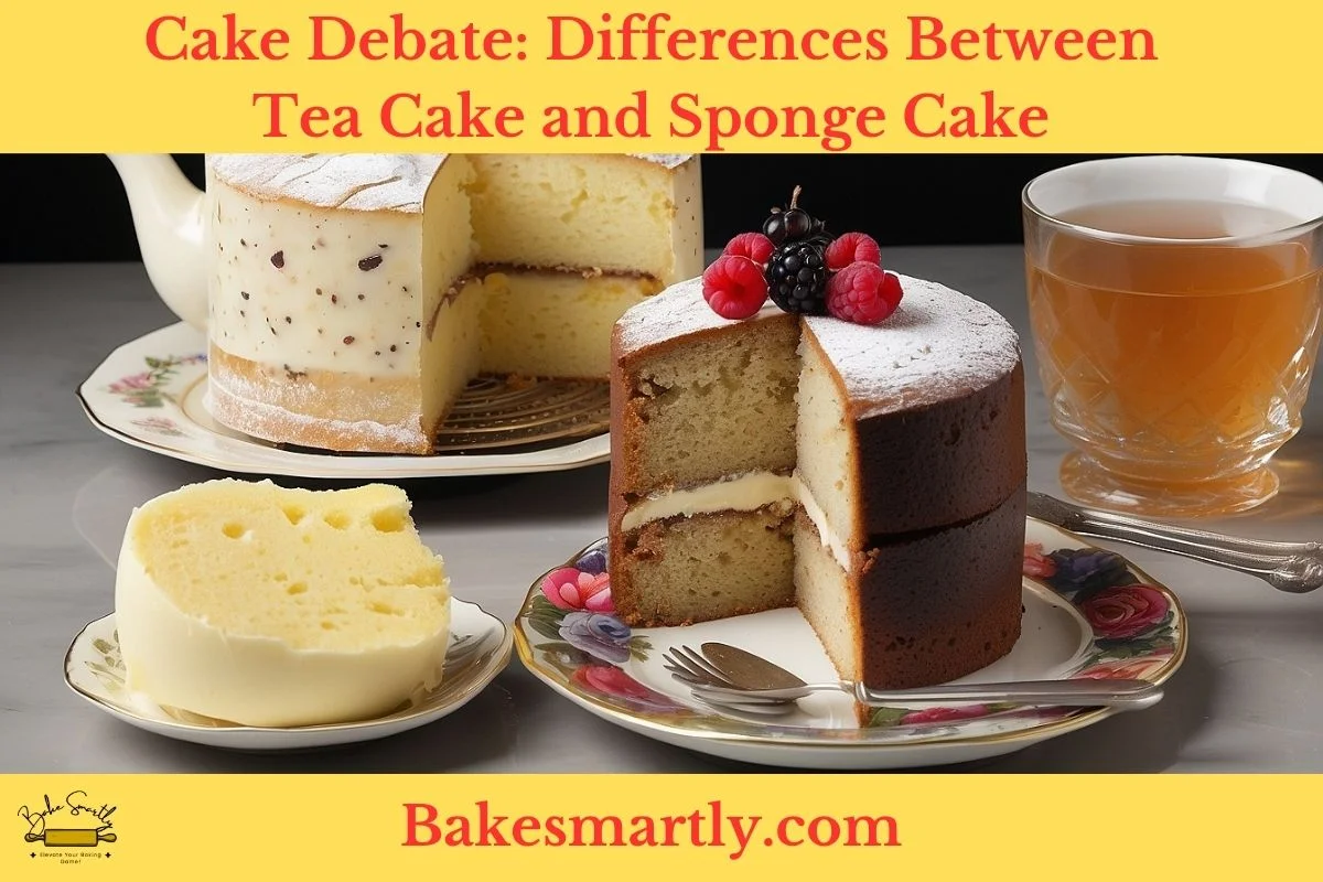 Cake Debate Differences Between Tea Cake and Sponge Cake