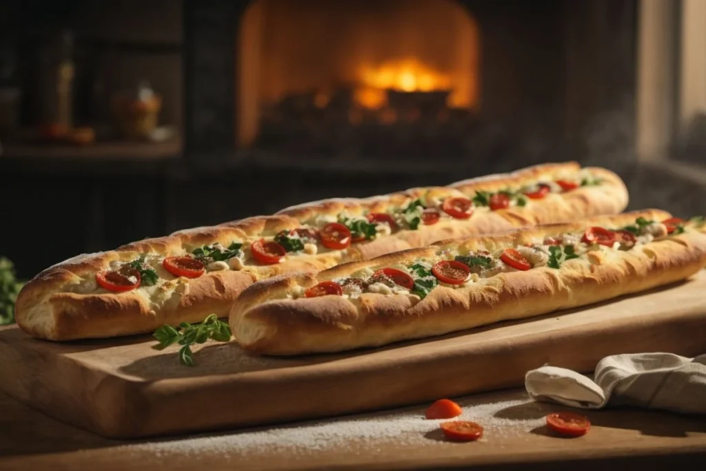 Creative Variations of Baguettes with Pizza Dough