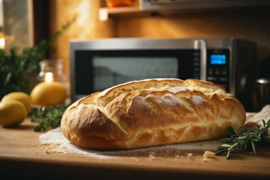 How to Defrost Ciabatta in the Microwave | Step-by-Step