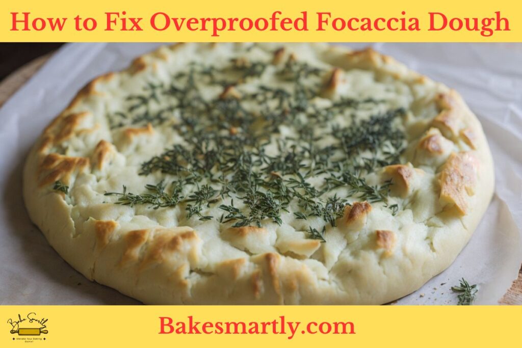 How to Fix Overproofed Focaccia Dough