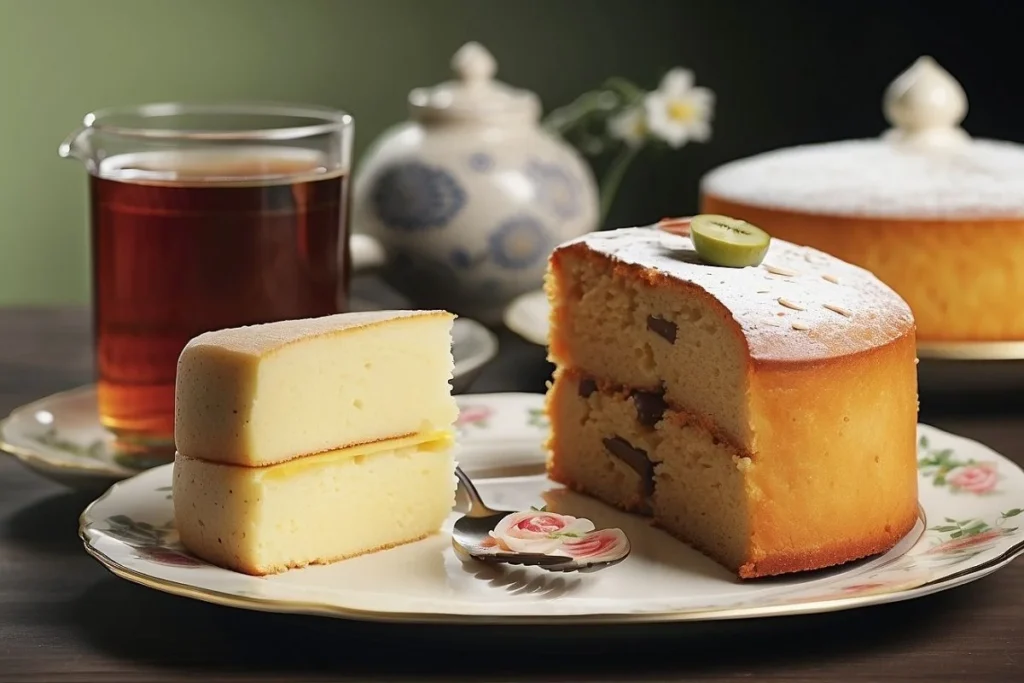Texture and Taste Differences Between Tea Cake and Sponge Cake