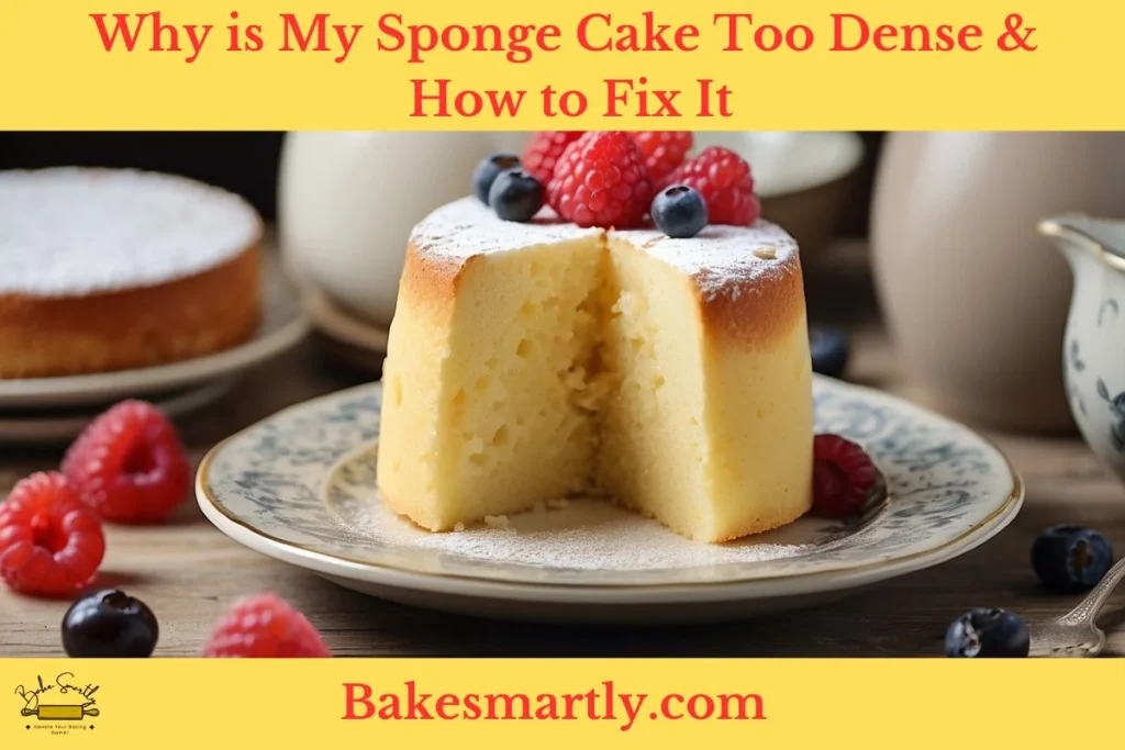 Why is My Sponge Cake Too Dense and How to Fix It