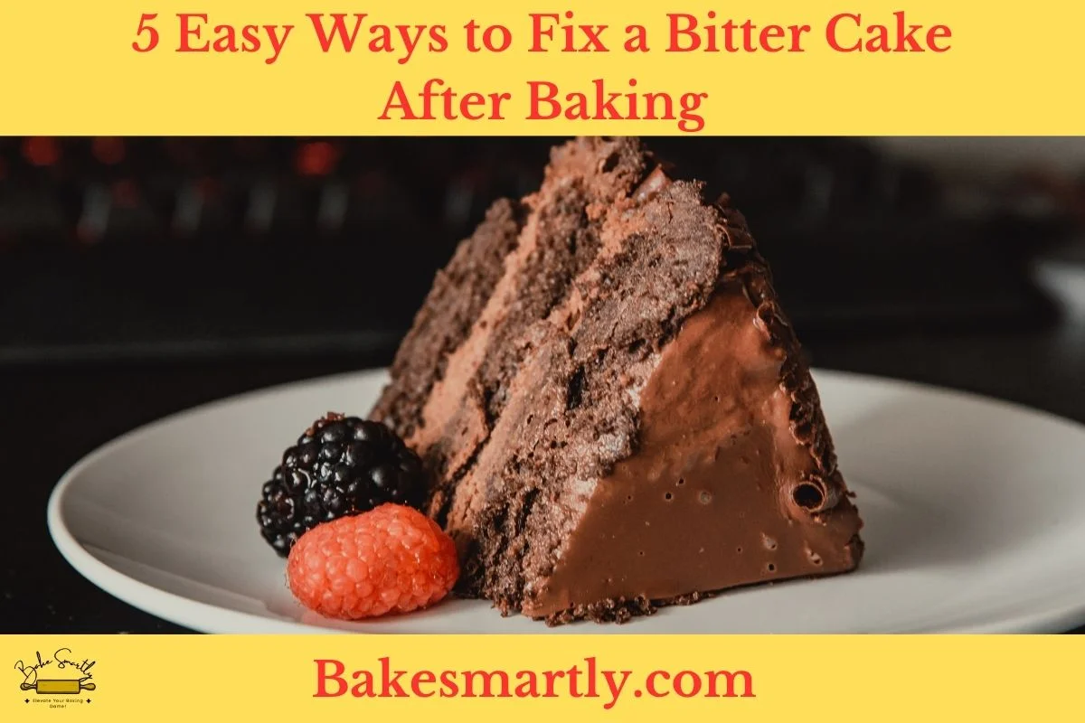 5 Easy Ways to Fix a Bitter Cake After Baking