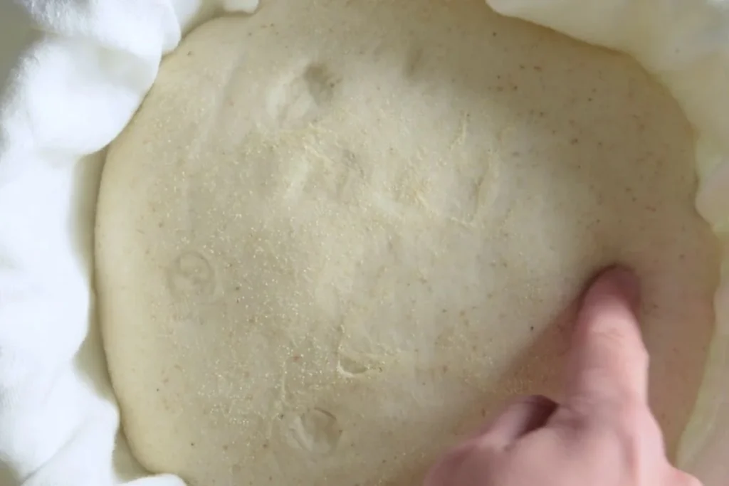 Testing The Dough for Hydration Levels
